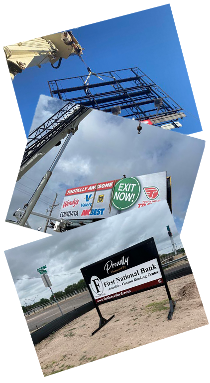 Example Sign Construction Images